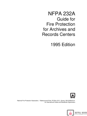 NFPA 232A PDF